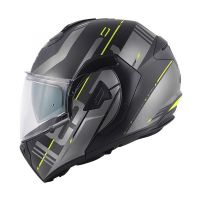 GIVI X30 Bukósisak Pulsar Matt Fekete-Titán-Sárga