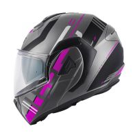 GIVI X30 Bukósisak Pulsar Matt Titán-Fekete-Lila