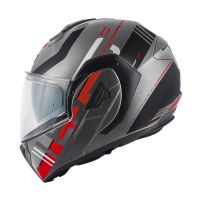 GIVI X30 Bukósisak Pulsar Matt Titán-Fekete-Piros