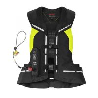 Spidi Air Dps Motoros Légzsákos Mellény Fekete-Fluo