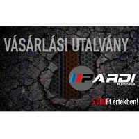 AJÁNDÉKUTALVÁNY 5.000 Ft