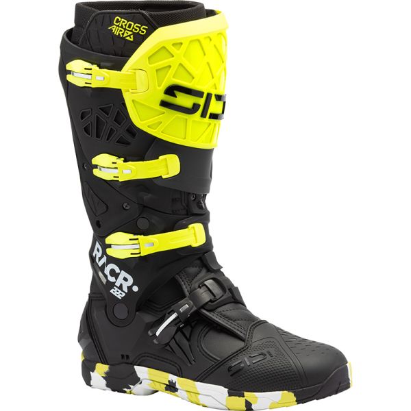 Sidi Crossair X Cross Csizma RACR002 Fekete-Fluo