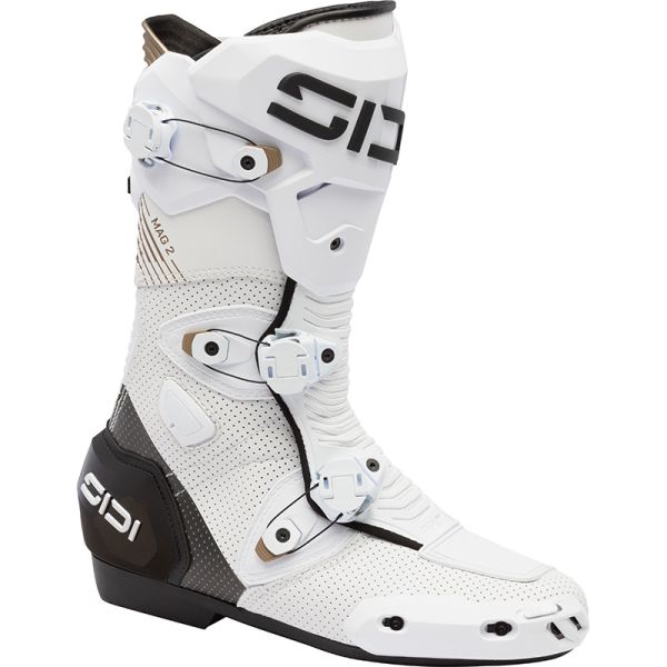 Sidi MAG-2 Air Motoros Csizma Fehér-Fekete