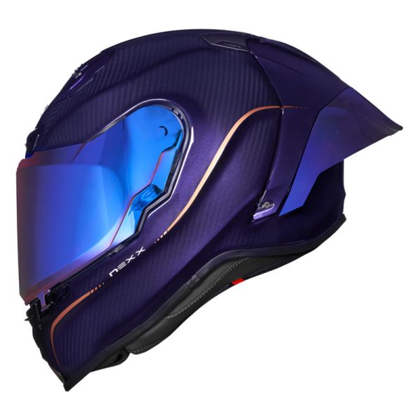 NEXX Bukósisak X.R3R Carbon Hagibis Carbon-Purple