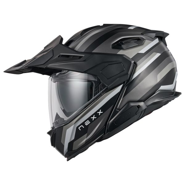 NEXX Bukósisak X.LIFECOUNTRY Westbound Black-Grey MT