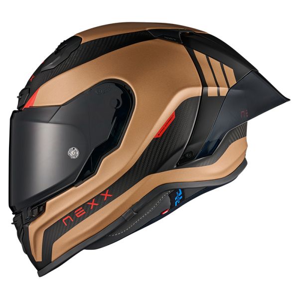 NEXX Bukósisak X.R3R Carbon Apex Carbon-Copper MT