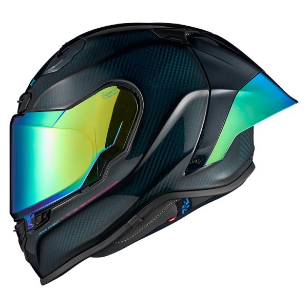 NEXX Bukósisak X.R3R Carbon Hadal Carbon Blue Teal