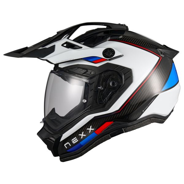 NEXX Bukósisak X.RALLY Carbon Raid Blue-Red