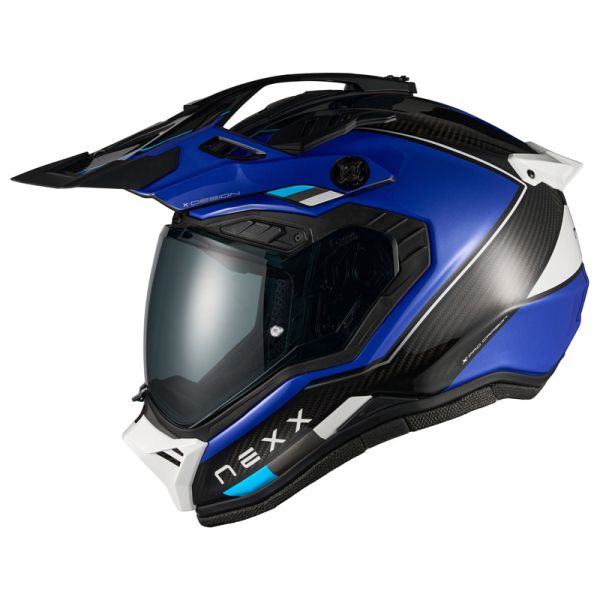 NEXX Bukósisak X.RALLY Carbon Raid Blue-White
