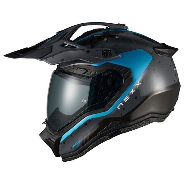 NEXX Bukósisak X.RALLY Yuma Grey-Blue