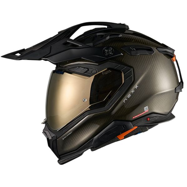 NEXX Bukósisak X.WED3 Carbon Golden Dune Carbon Gold