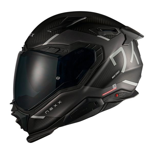 NEXX Bukósisak X.WST3 Carbon Manga Grey-Black MT
