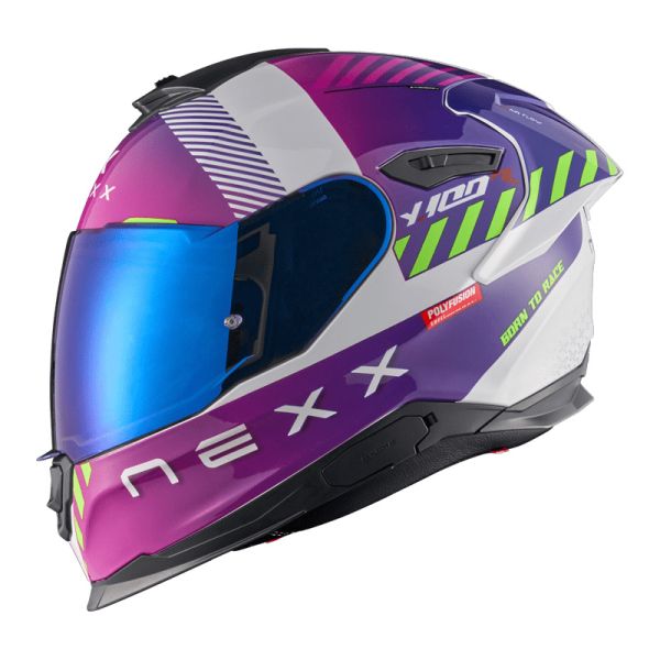 NEXX Bukósisak Y.100R Fade Purple-White