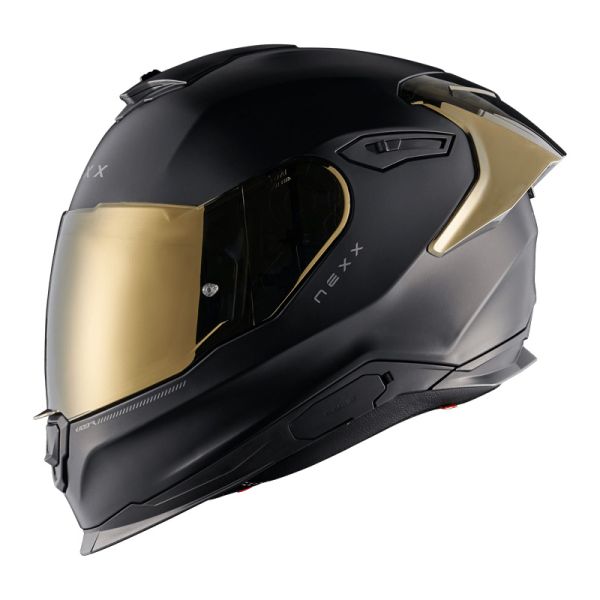 NEXX Bukósisak Y.100R Subsonic Black-Gold MT