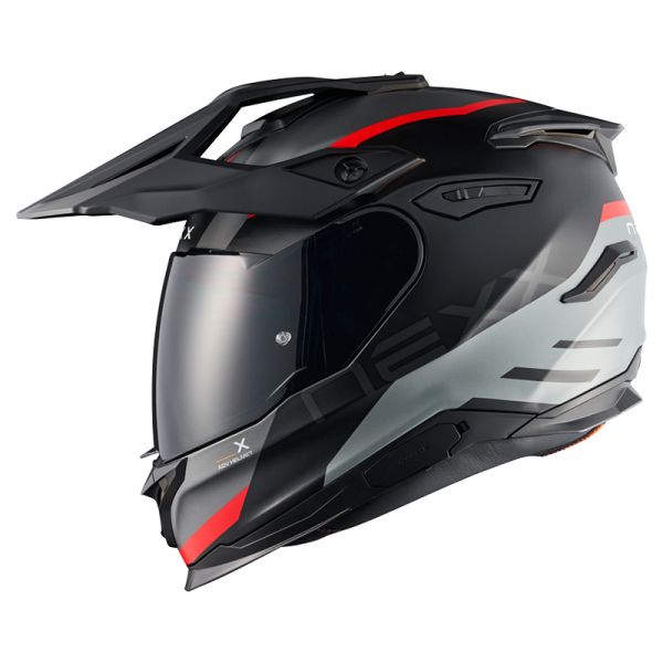 NEXX Bukósisak Y.TRAVL Quest Black-Red MT