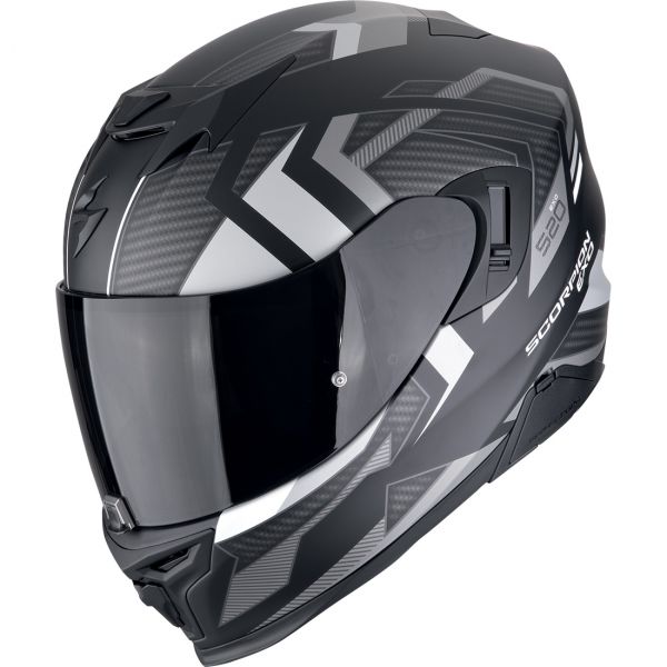 Scorpion Bukósisak EXO-520 EVO Air Sensus Matt Black - Silver