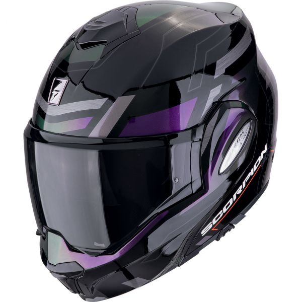 Scorpion Bukósisak EXO-TECH EVO Conquer Black - Chameleon