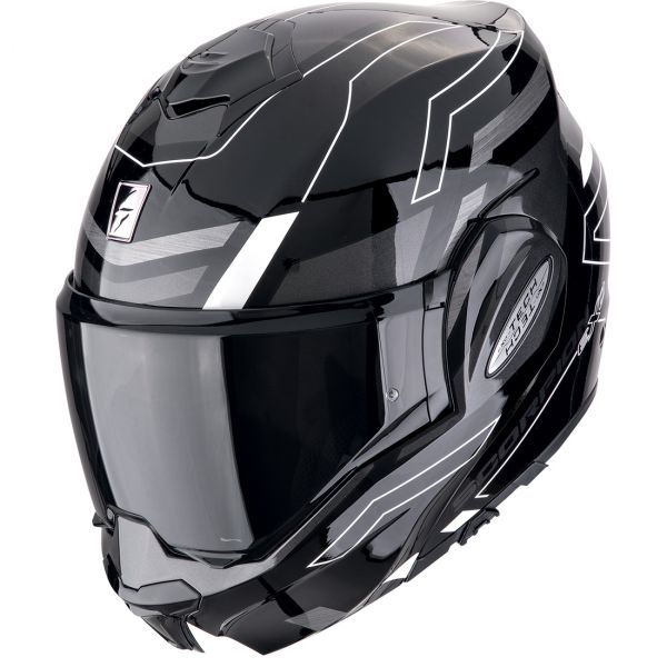 Scorpion Bukósisak EXO-TECH EVO Conquer Black - White