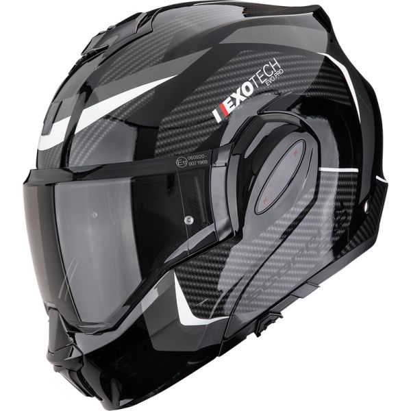 Scorpion Bukósisak EXO-TECH EVO PRO Acuti Black - Silver