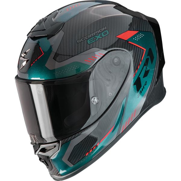 Scorpion Bukósisak EXO-R1 EVO Carbon Air Propel Black - Green