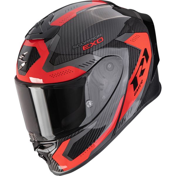 Scorpion Bukósisak EXO-R1 EVO Carbon Air Propel Black - Red
