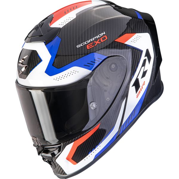Scorpion Bukósisak EXO-R1 EVO Carbon Air Propel Black - White - Red