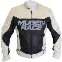 Mugen Race Motoros Hálós Textil Kabát 2336 Fekete-Szürke