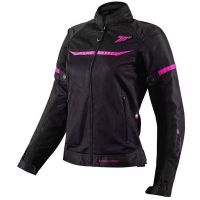 Seventy Degrees SD-JR302 Női Motoros Textil Kabát Nyári Fekete-Pink