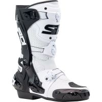 Sidi REX AIR Motoros Csizma Fehér-Fekete