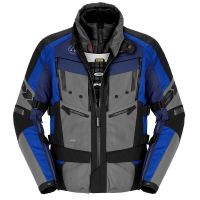 Spidi 4 Season Evo Motoros Textil Kabát Fekete-Szürke-Kék