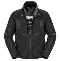 Spidi 4 Season Evo Motoros Textil Kabát Fekete-Sötétzöld