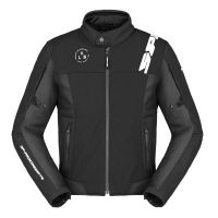 Spidi Corsa Tex Motoros Textil Kabát Fekete-Fehér