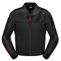 Spidi DP Progressive Hybrid Perforated Motoros Bőrkabát Fekete