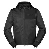 Spidi Hoodie Net Nyári Motoros Textil Kabát Fekete