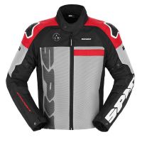 Spidi Progressive Net Windout Nyári Motoros Textil Kabát Fekete-Piros