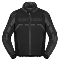 Spidi Rapid H2OUT Nyári Hibrid Motoros Bőrkabát Fekete