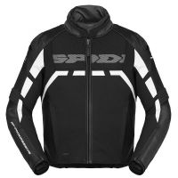 Spidi Rapid H2OUT Nyári Hibrid Motoros Bőrkabát Fekete-Fehér