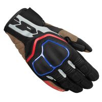 Spidi Sport-GT Motoros Kesztyű Fekete-Piros-Kék