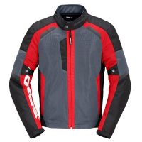 Spidi Tek-Net Nyári Motoros Textil Kabát Fekete-Szürke-Piros
