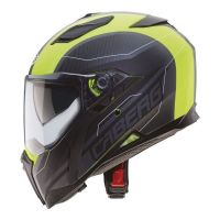 Caberg bukósisak Jackal Supra G6 Matt Yellow Fluo - Anthracite - Black