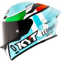 KYT Bukósisak TT-Revo Leopard Replica Tricolore