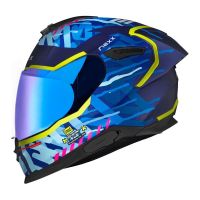 NEXX Bukósisak Y.100R Urbangram Indigo Blue MT