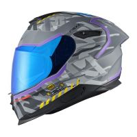 NEXX Bukósisak Y.100R Urbangram Nardo Grey MT