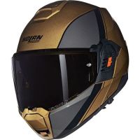 NOLAN Bukósisak N120-1 Verniciatura Speciale N-COM Fekete-Szürke-Arany 342