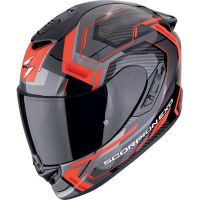 Scorpion Bukósisak EXO-1400 EVO II Air Linart Black - Red