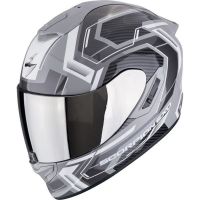 Scorpion Bukósisak EXO-1400 EVO II Air Linart Grey - White