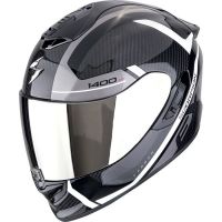 Scorpion Bukósisak EXO-1400 EVO II Carbon Air Enko Black - Silver - White