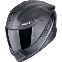 Scorpion Bukósisak EXO-1400 EVO II Carbon Air Enko Matt Black - Silver