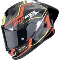Scorpion Bukósisak EXO-R1 EVO II Air Coup Black - Red - Neon Yellow
