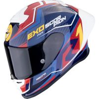 Scorpion Bukósisak EXO-R1 EVO II Air Coup Blue - Red - Yellow